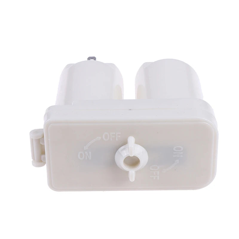 Caja de batería de doble compartimentos para calentador de agua a Gas, accesorios, piezas, caja de batería doble de plástico Universal, 1 Uds.