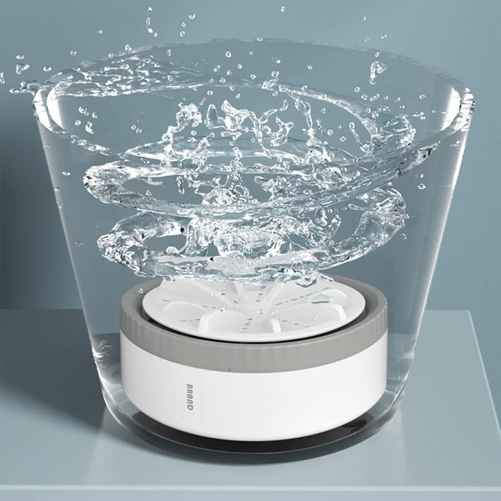 Mini lavadora portátil USB giratoria Turbo fruta lavavajillas ultrasónico para ropa hogar cocina viaje Control remoto탁