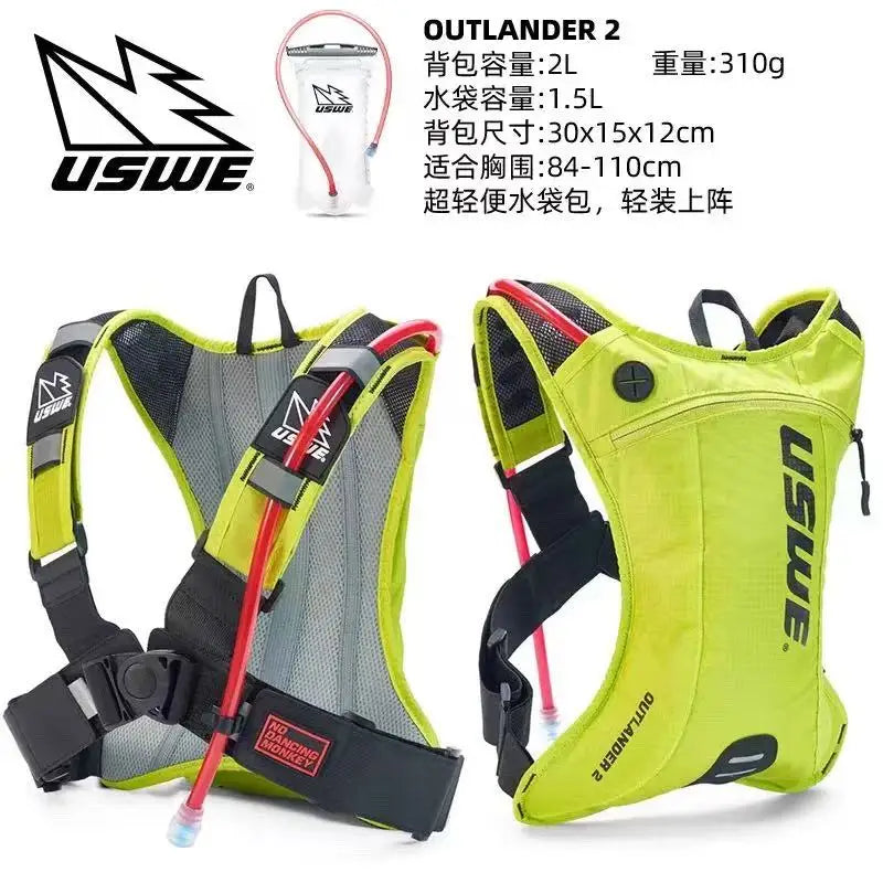 Oferta Especial USWE Mochila de Hidratación Todoterreno Doble Hombro para Ciclismo, Mochila de Hidratación FOX Todoterreno para Rally Forestal y ADV