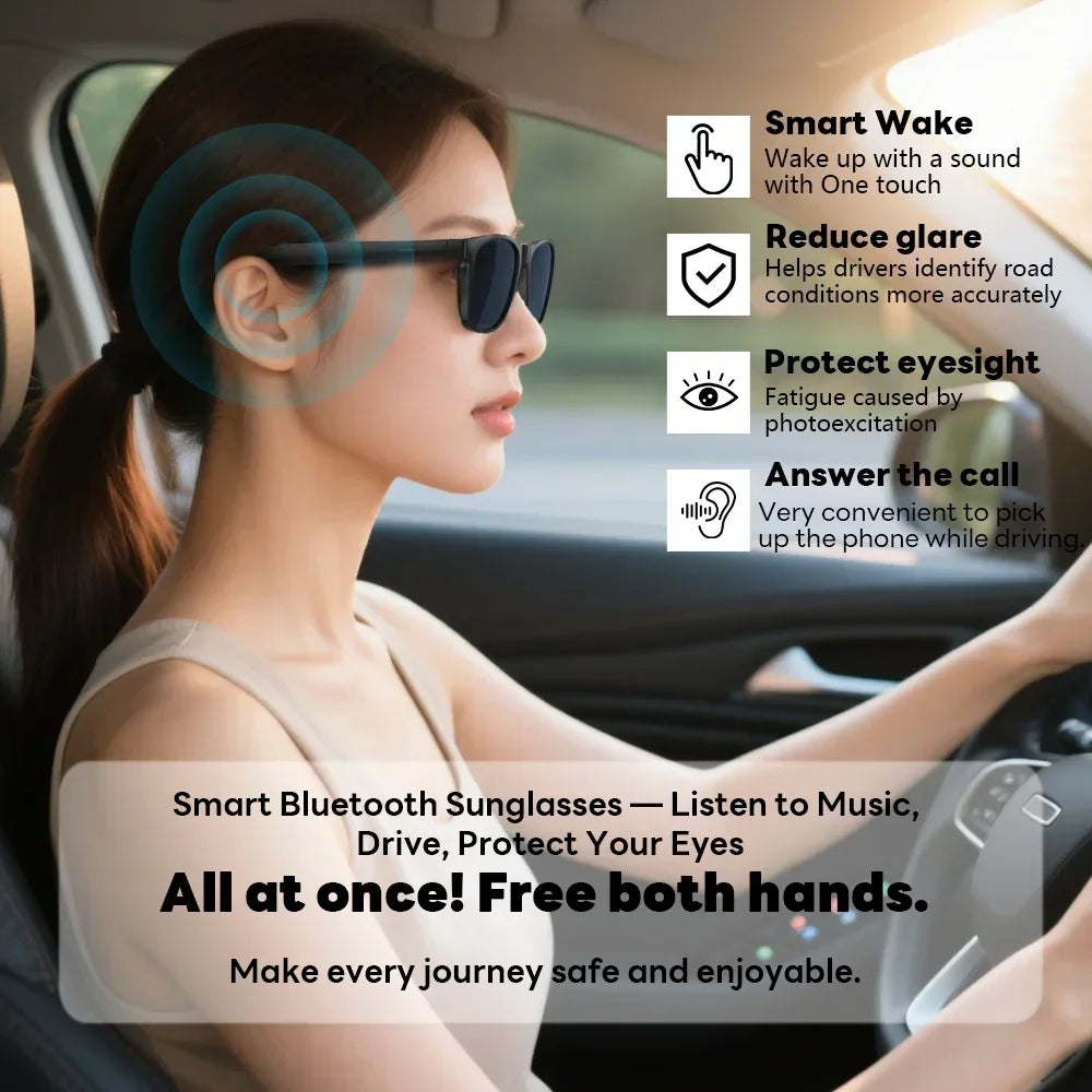 Lentes Inteligentes con IA Lenovo 2026, Nuevas, con Control Táctil 8K, Grabación de Fotos y Vídeos, Traductor, Asistente de Voz, Bluetooth, Inalámbricas