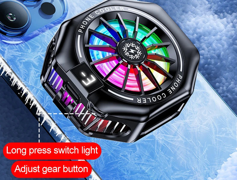 Enfriador Black Shark para teléfono celular, ventilador de refrigeración móvil, ventilador para juegos, accesorios de refrigeración para teléfono, enfriador portátil para juegos de teléfono