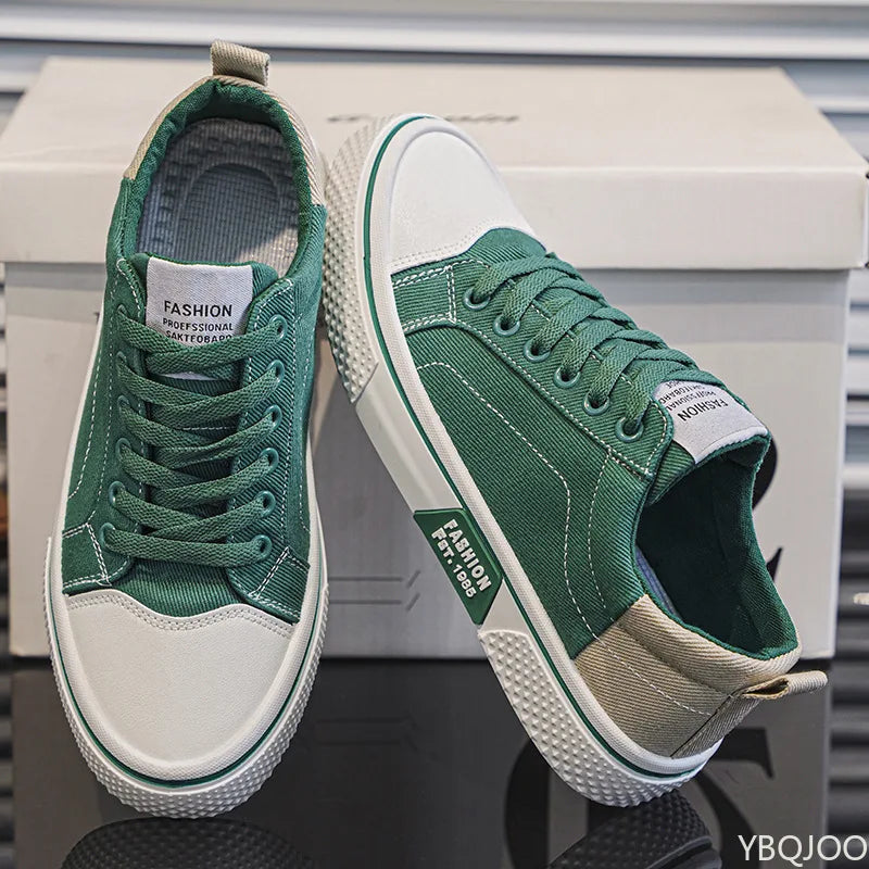 Zapatos ligeros y transpirables para hombre, nuevos zapatos de lona, cómodos, de talla grande, resistentes al desgaste, zapatillas informales a la moda