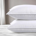 Almohada Grande y Suave, Calidad Hotelera, Almohada de Cama con Borde Reforzado de Relleno Alternativo a Plumón, Ideal para Dormir de Lado/Espalda/Boca Arriba,45*70cm.