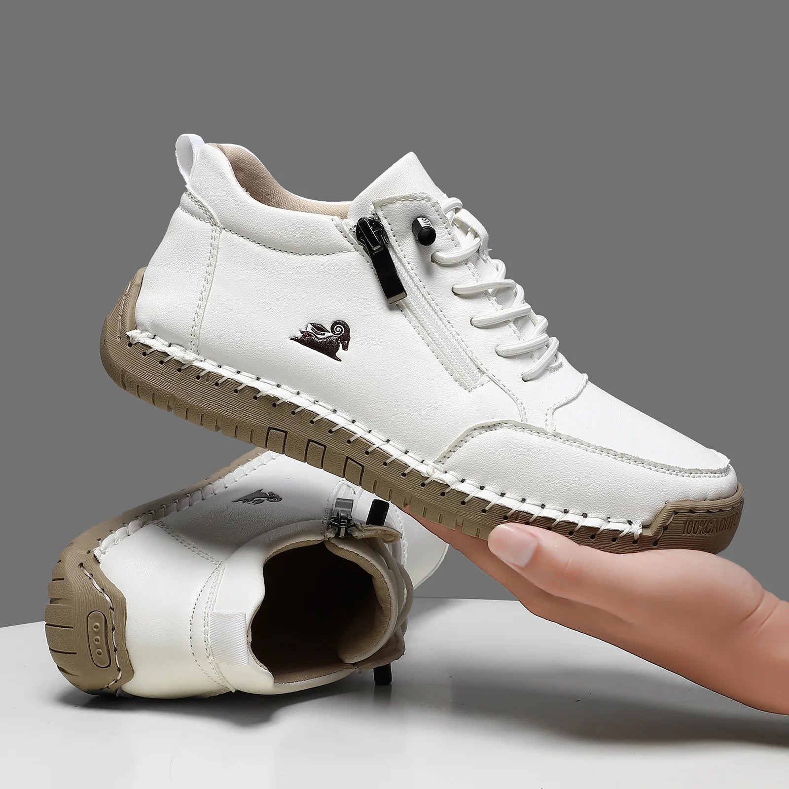 Nuevo 2025 zapatos deportivos para mujer, senderismo al aire libre, fondo plano, transpirables, cómodos, informales, zapatos de conducción, zapatillas de deporte transpirables a la moda