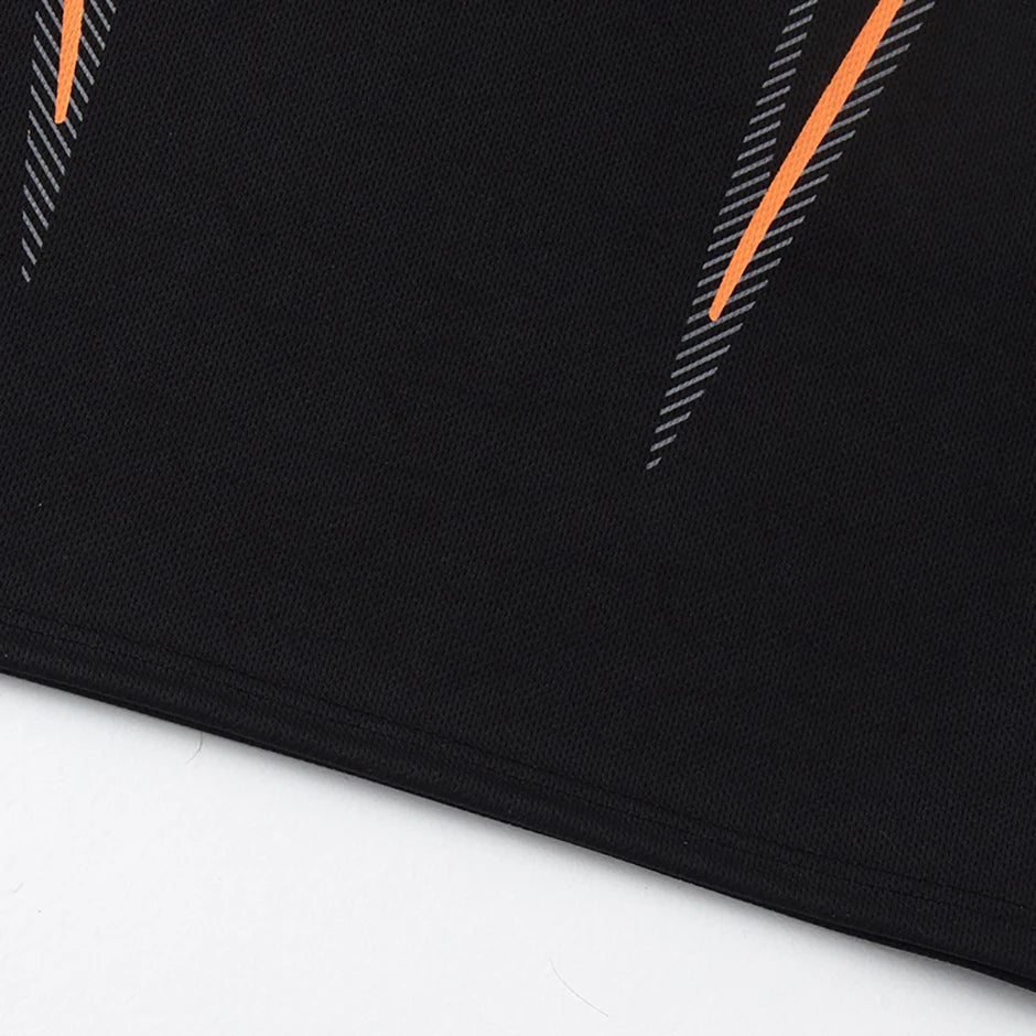 Conjunto de manga corta para hombre de las cuatro estaciones, camiseta estampada de secado rápido para deportes juveniles, Fitness, correr, cómodo e informal, 2 piezas