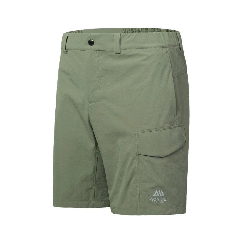 AONIJIE FM5222 pantalones cortos de secado rápido para hombre, verano, correr al aire libre, transpirables, de secado rápido, cinco pantalones, pantalones de entrenamiento físico
