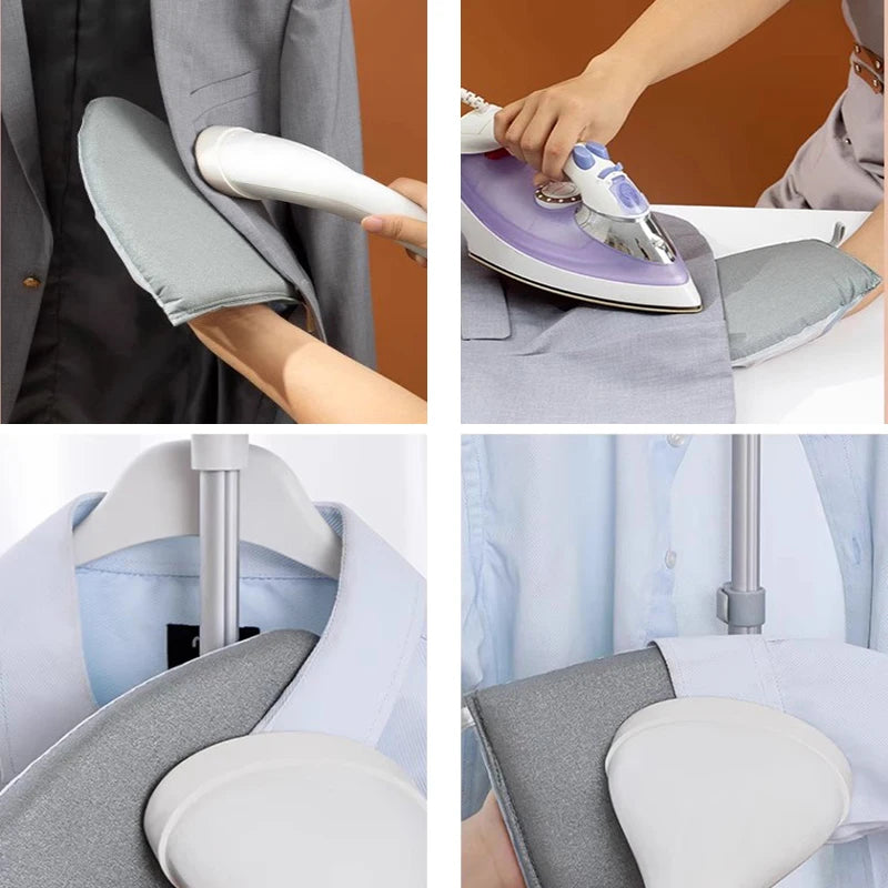 Tabla de planchar lavable, Mini guantes antiescaldaduras, cubierta de almohadilla de hierro, tabla de planchar resistente al calor y a las manchas para tienda de ropa