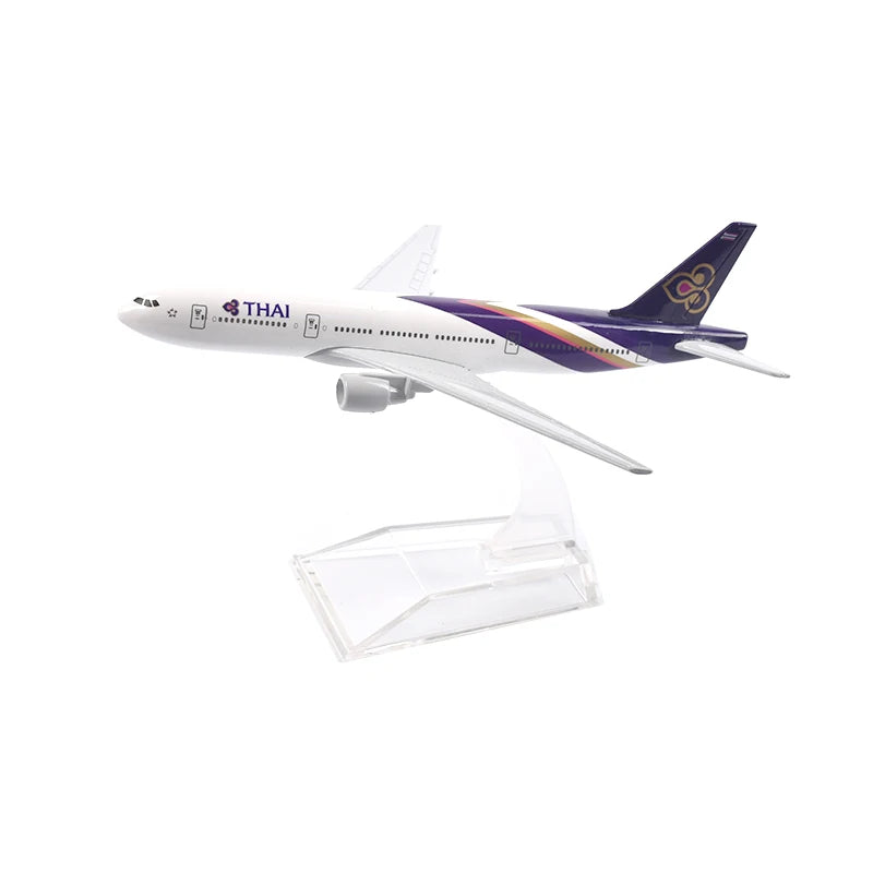 JASON TUTU modelo Original Boeing 747 avión Diecast Metal 1/400 escala miniatura avión modelo aviones regalo