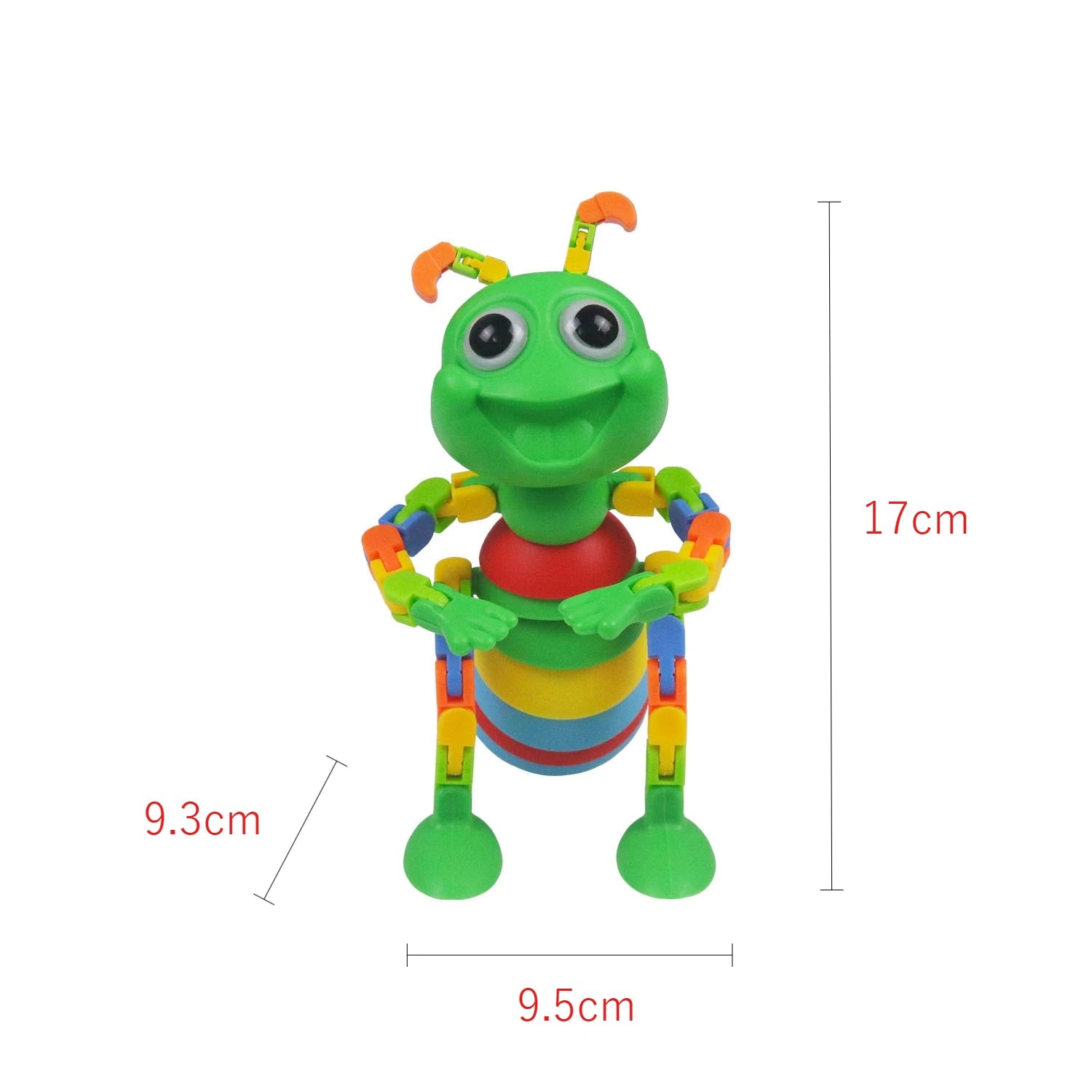 Juguete antiestrés 3D Slug, caracol colorido, giro creativo, alivio de todas las edades, juguetes sensoriales antiansiedad para niños