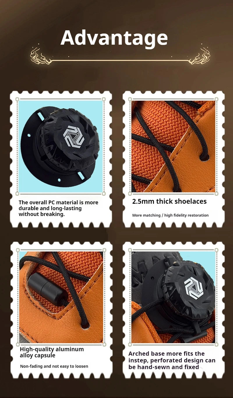 Cordones automáticos para zapatos sin nudos, cordones con hebilla giratoria, cordones gruesos para zapatillas, cordones rápidos para niños y adultos, unisex.