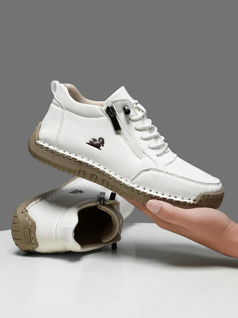 Nuevo 2025 zapatos deportivos para mujer, senderismo al aire libre, fondo plano, transpirables, cómodos, informales, zapatos de conducción, zapatillas de deporte transpirables a la moda