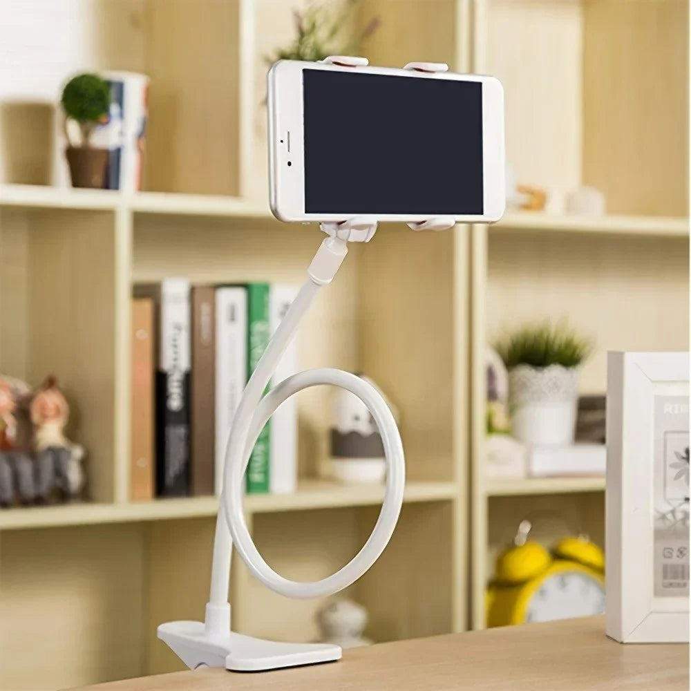 Soporte Universal Ajustable de Brazo Largo para Teléfono, Soporte de Escritorio para iPhone, Samsung, Xiaomi, Huawei, Compatible con Todos los Modelos