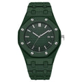 Nueva moda, Reloj con calendario de lujo para Hombre, relojes de cuarzo informales de negocios para mujer, Reloj deportivo de plástico, relojes para estudiantes, Reloj para Hombre