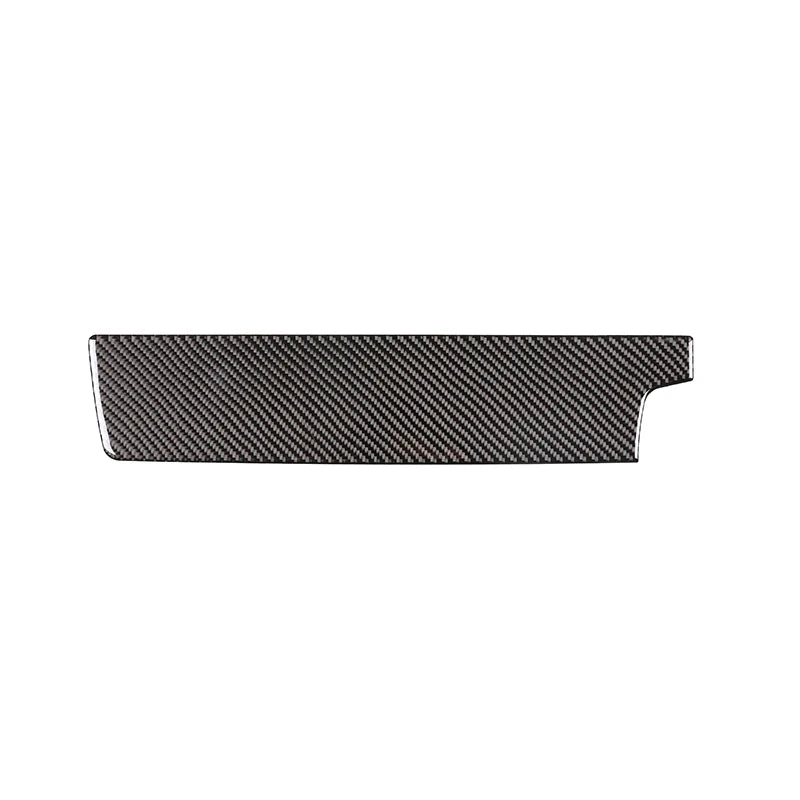 Para Toyota Rav4 RAV 4 2006-2012 fibra de carbono Control central de coche copiloto Panel de tablero cubierta accesorios de coche