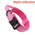 Collar táctico reflectante, collar de nailon ajustable para entrenamiento militar, collar para perro con asa, collar para perro de liberación rápida