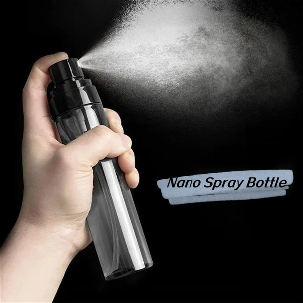 Botella de Spray de 60ml, 80ml, 100ml, 120ml, botella de niebla fina recargable, botella cosmética portátil, botella de loción Sub-embotellado
