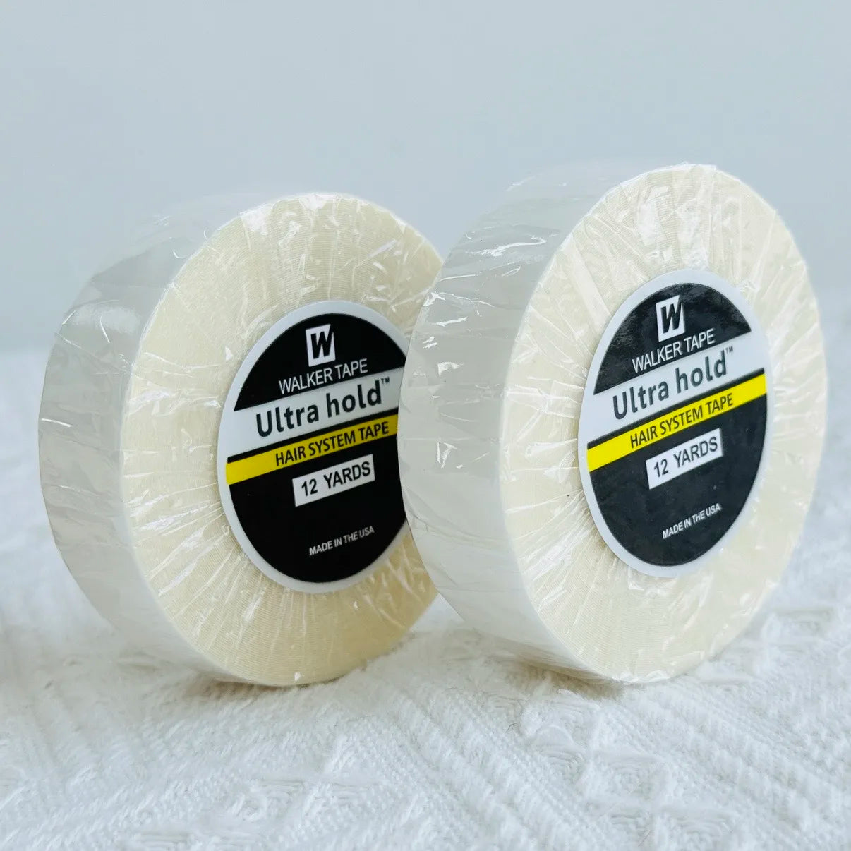 Cinta adhesiva de doble cara para peluca Ultra Hold, cinta adhesiva para extensión de cabello/tupé/pelucas de encaje, cinta adhesiva para cabello de 3/12 yardas