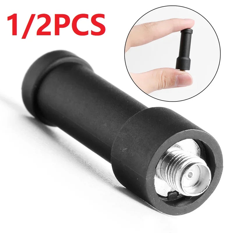 1/2 Uds Mini antena ultracorta UHF 400-480MHz adaptador conector accesorios para Baofeng BF-888S UV-5R UV-82 UV-9R Plus