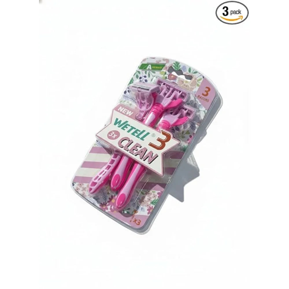 Espejo de Maquillaje LED Plegable con Luz Regulable, Triple Espejo 3x Aumento, 3 Modos de Iluminación