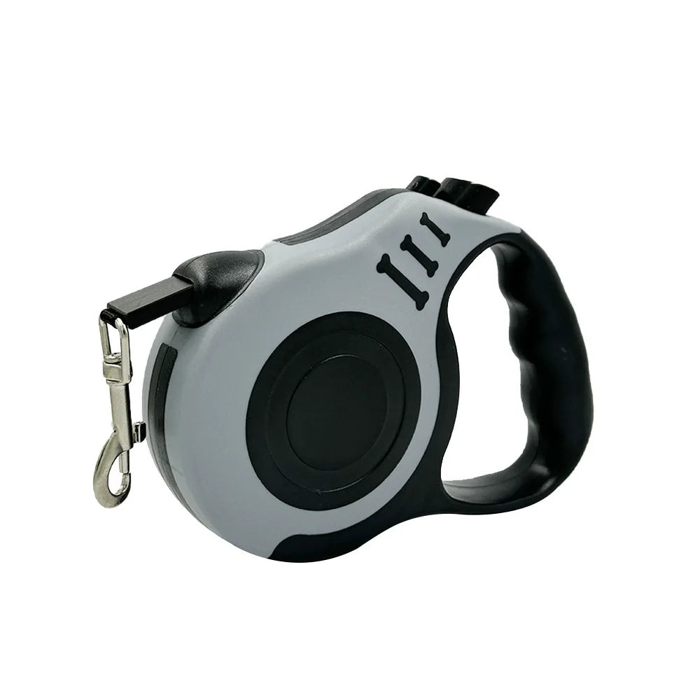 Correa Retráctil Automática para Mascotas, Cuerda de Nailon Resistente para Pasear Perros, Cuerda de Tracción Ajustable para Gatos, Dispositivo de Tracción Antirrotura para Mascotas