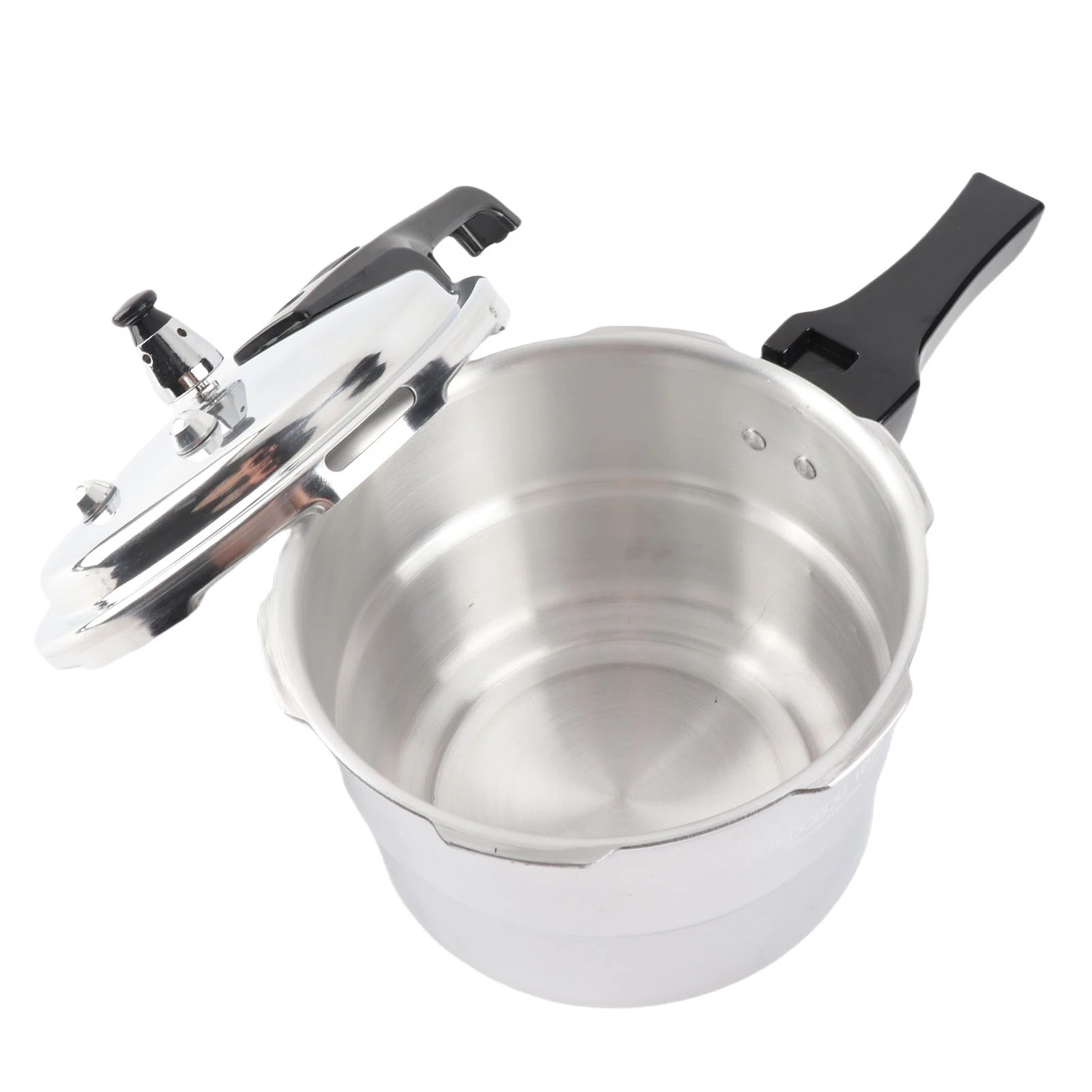 Olla a presión de 3L, estufa de aluminio a prueba de explosiones, olla de cocina para conservas de cocción rápida con rejilla de vapor para Cocina
