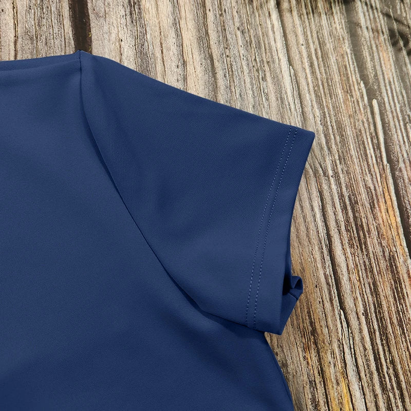 Conjunto de Yoga de 2 piezas para mujer, ropa deportiva de entrenamiento, ropa de gimnasio, Top corto de manga corta, mallas de cintura alta, trajes deportivos
