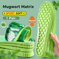 1 par de plantillas deportivas para hombres y mujeres, suaves, elásticas, antiolor, transpirables, absorbentes de golpes, para el cuidado de los pies, plantillas suaves y cómodas