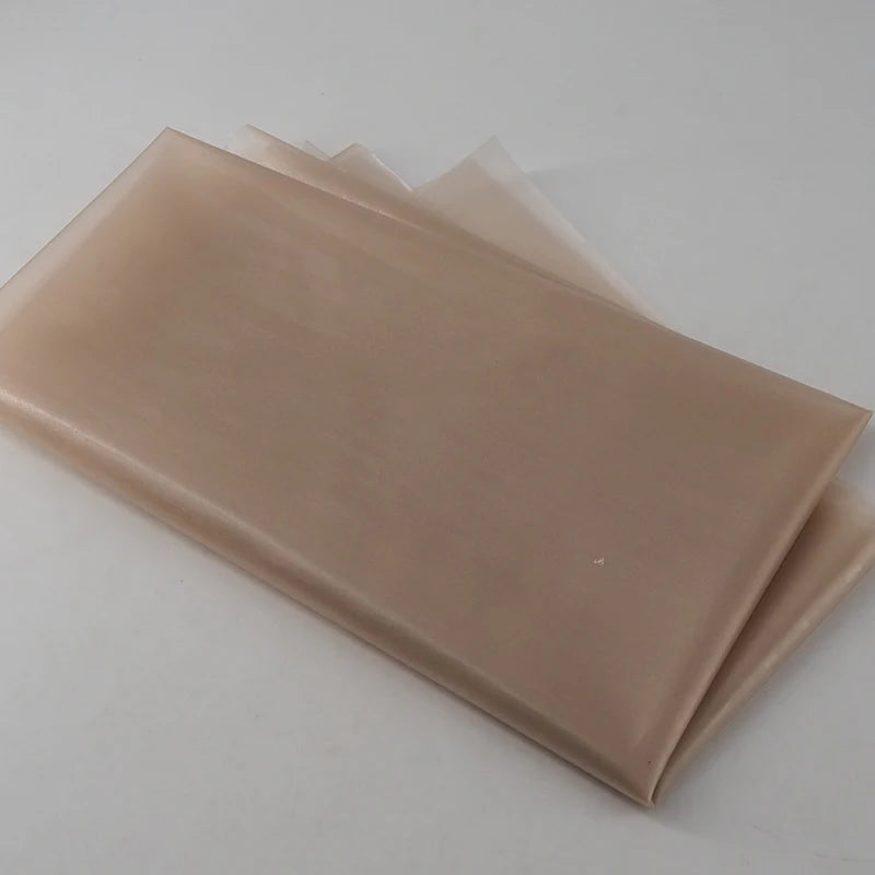 Lámina de tela de PU de 19*36 pulgadas para hacer extensiones de cabello con cinta adhesiva.