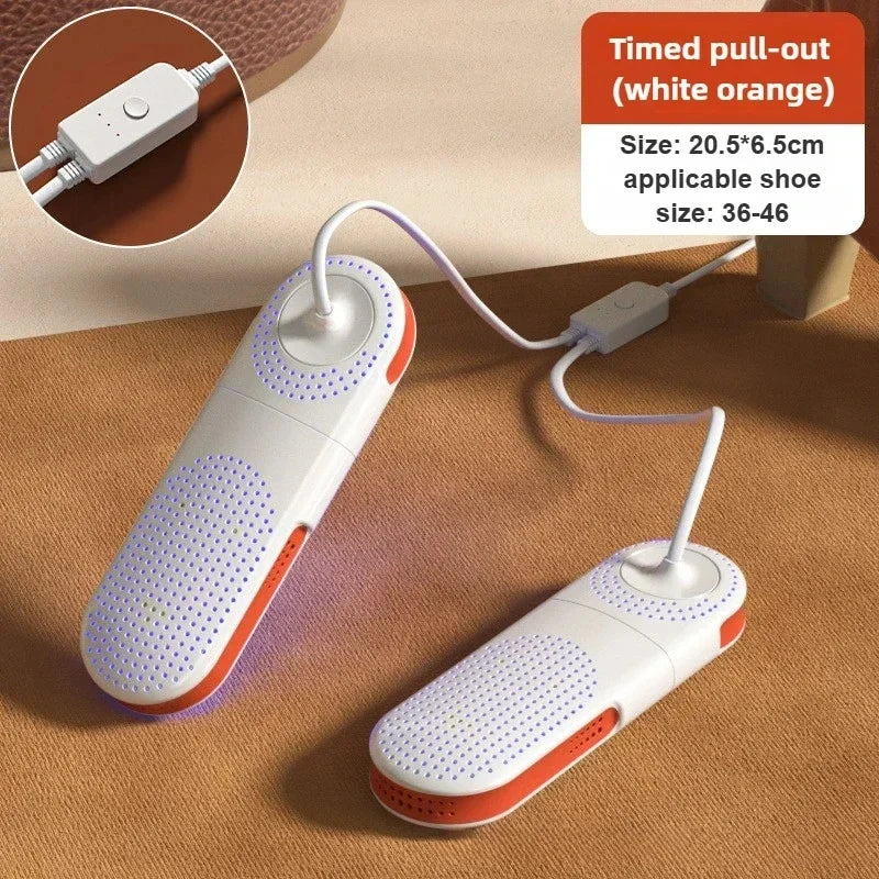 Secador de Zapatos Doméstico, Secador de Zapatos con Esterilización, Secador de Zapatos para Dormitorio, Secador de Zapatos Portátil, Desodorización, Secado Rápido 2026
