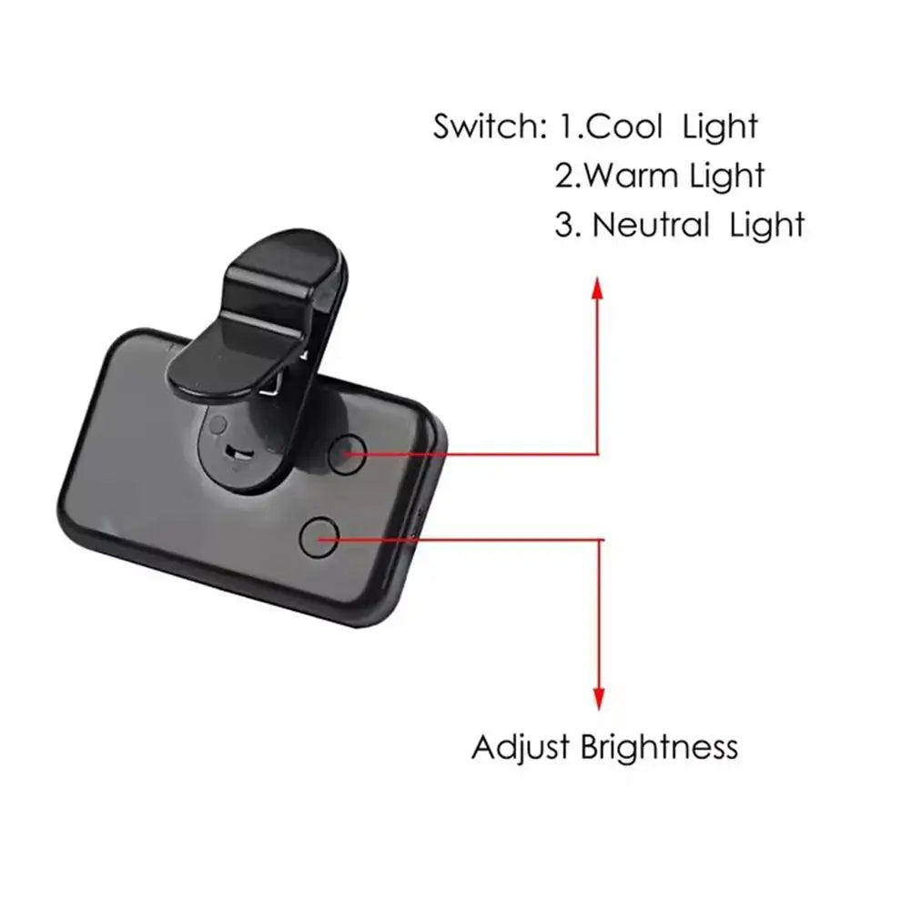 Luz LED de bolsillo para Selfie, relleno de Flash, 3 modos, luz de anillo ajustable para fotografía y vídeo, lámpara de fotografía para IPhone, IPad, teléfono móvil y portátil