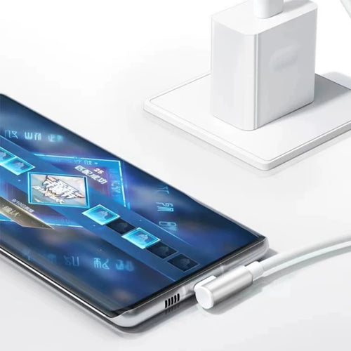120W 90W 67W 55W 33W Original Xiaomi 6A Usb tipo C Cable de carga rápida codo de 90 grados para Poco X5 X6 Redmi Note 9 11 12 13 Pro +