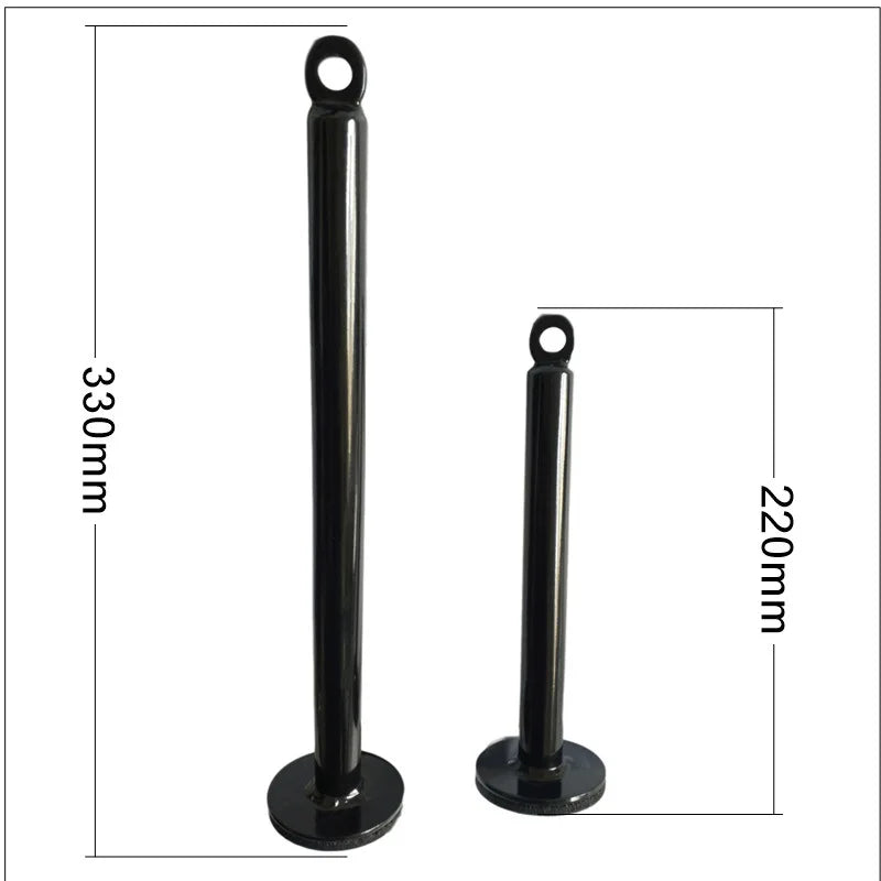 Pasador de carga para gimnasio, sistema de Cable de polea de acero inoxidable para Fitness, accesorio para mancuernas, marco de soporte para rodajas de barra para levantamiento de pesas