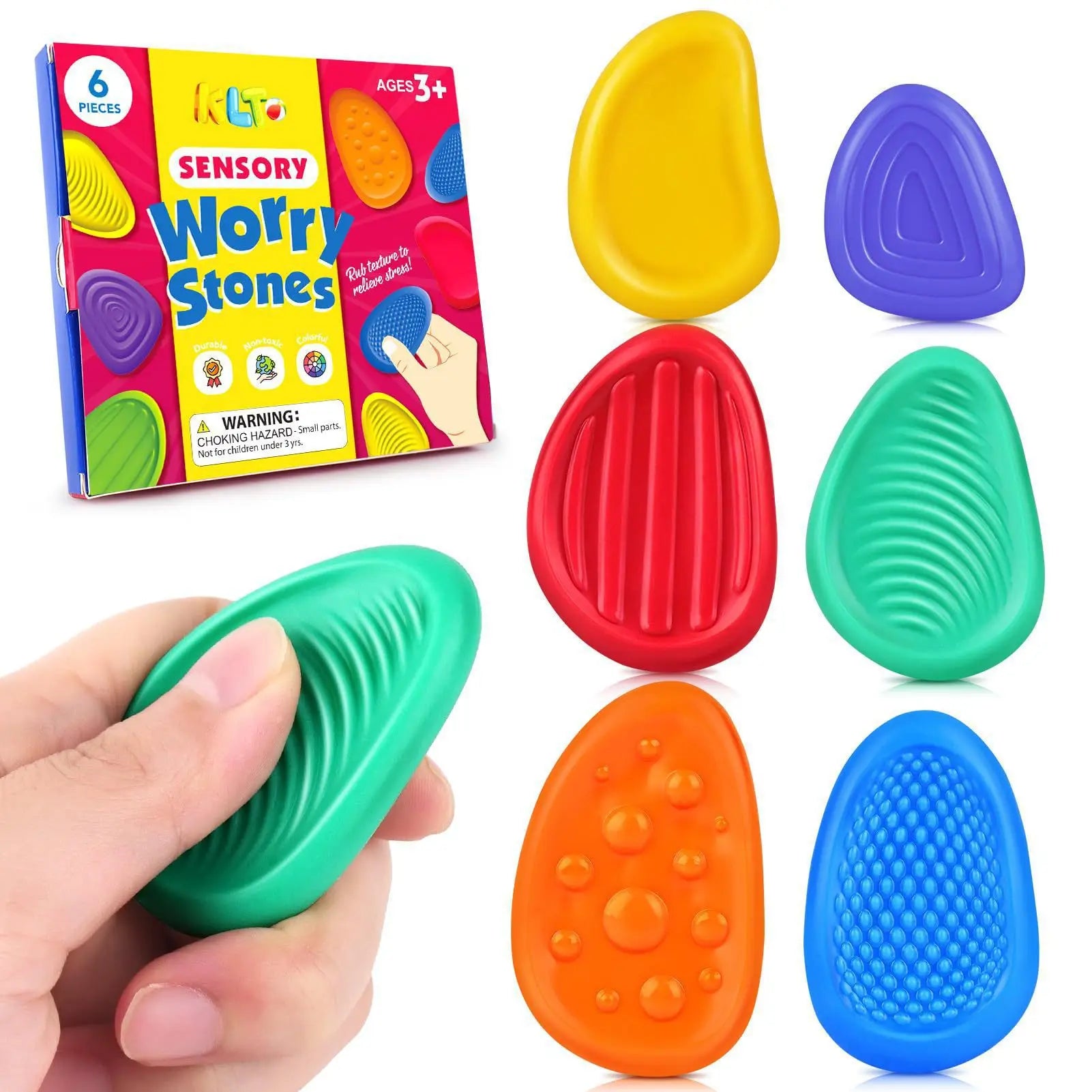 Tira sensorial de silicona para niños, juguete sensorial para autismo, descompresión, calmante, antiestrés, escritorio, alivio de la ansiedad