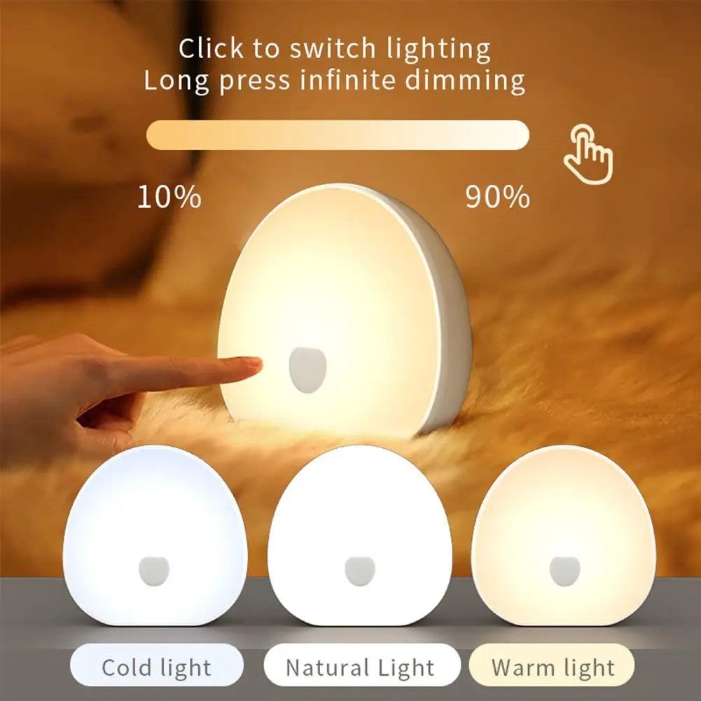 Máquina de ruido blanco para dormir RGB, 2 con sonido calmante, luz LED nocturna recargable táctil, lámpara relajante de Audio y sueño para bebé
