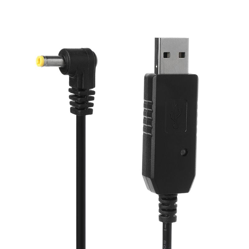 BaoFeng-Cable cargador USB con luz indicadora para walkie-talkie de alta capacidad, UV-5R de batería extendida, BF-UVB3 Plus