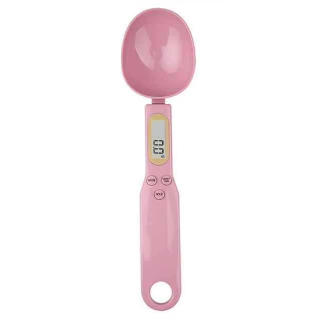 Mini báscula de cuchara báscula Digital de cocina báscula electrónica LCD para alimentos 0,1-500g cocina harina leche café en polvo cuchara medidora de peso