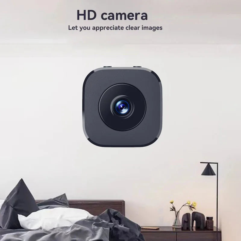 Mini cámara WiFi HD de 1080P, vigilancia de seguridad interior, Monitor de bebé, videocámara de visión nocturna, cámara IP, grabadora de Audio y vídeo