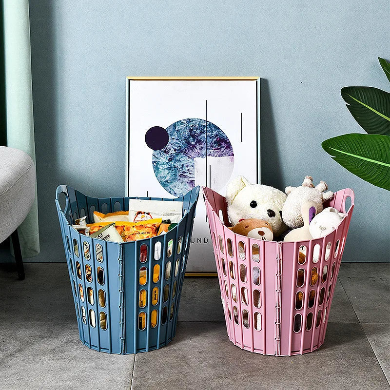 Cesto Plegable para Ropa Sucia para Dormitorio y Baño, Multifuncional y Portátil
