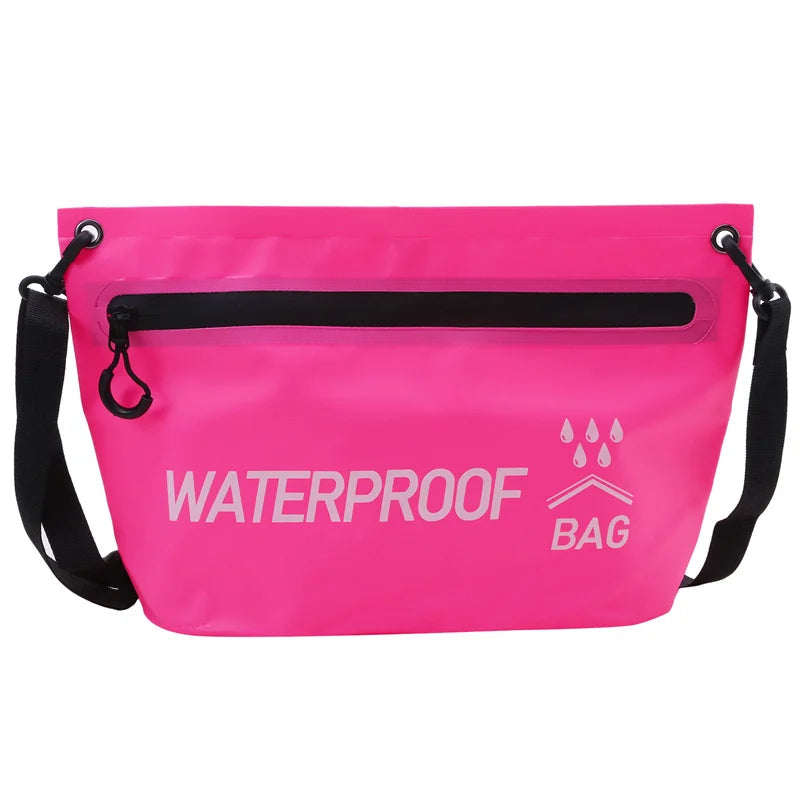 Bolsa de natación impermeable, bolsa de cosméticos, bolsa de lavado, bolsas para teléfono móvil, riñonera para Rafting, bolso de hombro, bolsa de gimnasio para acampar, viajar, deporte