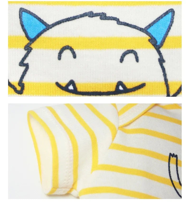 Ropa de verano para recién nacido, Pelele de manga corta 100% de algodón, Mono para niños pequeños, 5 uds./lote