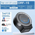 Jebao DRF-comedero automático inteligente para peces de acuario, con sincronización Digital, Control BT, alimentación, pecera pequeña, dispensador de alimentos inteligente