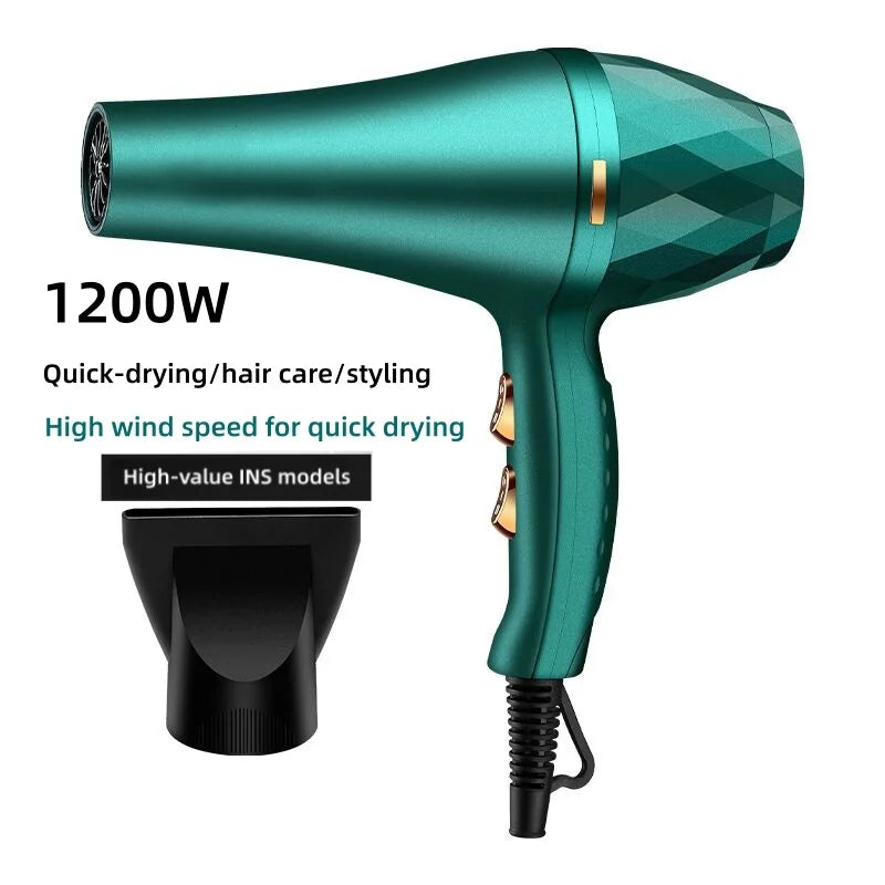 Nuevo secador de pelo de alta potencia con temperatura constante fría y caliente, secado rápido, para uso doméstico y profesional en salones de belleza.
