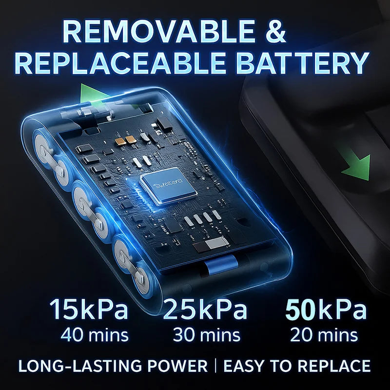 Aspiradora Inalámbrica de 50000 Pa, Motor sin Escobillas de 550 W, Aspiradora de Barra, 40 Minutos de Autonomía, Aspiradora de Mano para Limpieza del Hogar