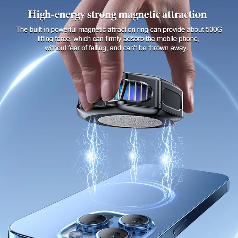 Enfriador Black Shark para teléfono celular, ventilador de refrigeración móvil, ventilador para juegos, accesorios de refrigeración para teléfono, enfriador portátil para juegos de teléfono