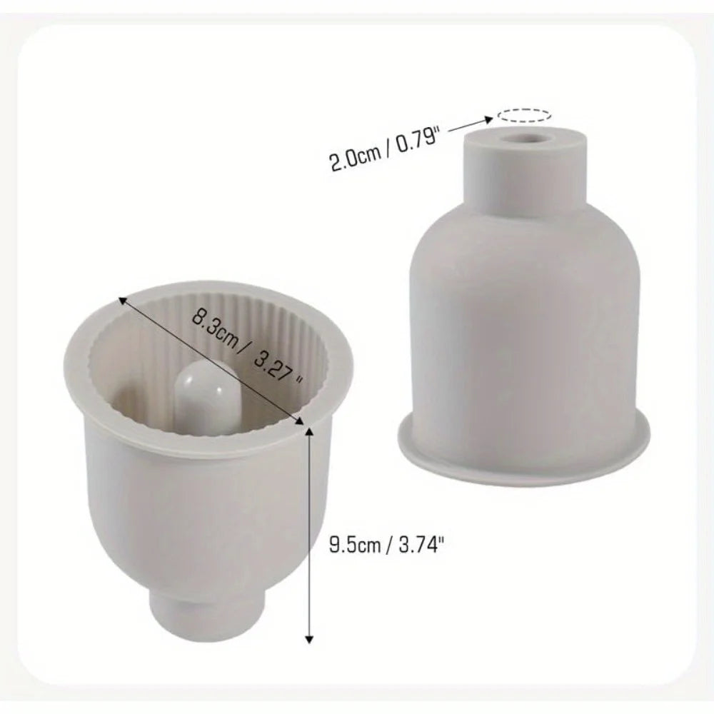 3 unids/set de moldes de silicona para manualidades de fundición de resina epoxi DIY, incluye portavelas de flor de loto, moldes para jarrones y bandejas