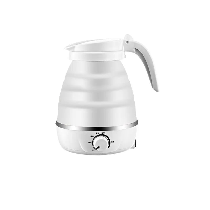 Mini termostato de Hervidor eléctrico plegable portátil para mantener el calor en casa, viajes, negocios, apagado automático, seguridad de acero inoxidable de silicona