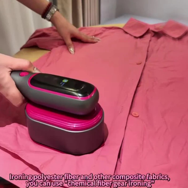 Plancha de Vapor Multifuncional, Plancha de Vapor Portátil para Ropa, Máquina de Planchado Portátil para Viajes, Plancha de Vapor para Prendas
