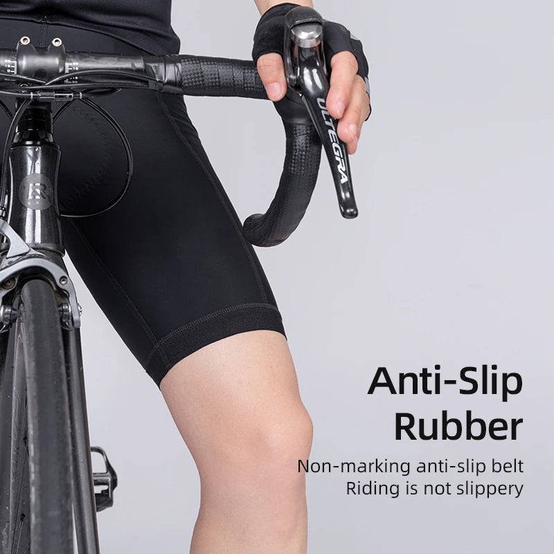 ROCKBROS pantalones cortos de ciclismo de verano, pantalones cortos de bicicleta con almohadilla de esponja a prueba de golpes, pantalones cortos transpirables para bicicleta, mallas, pantalones deportivos para bicicleta de m