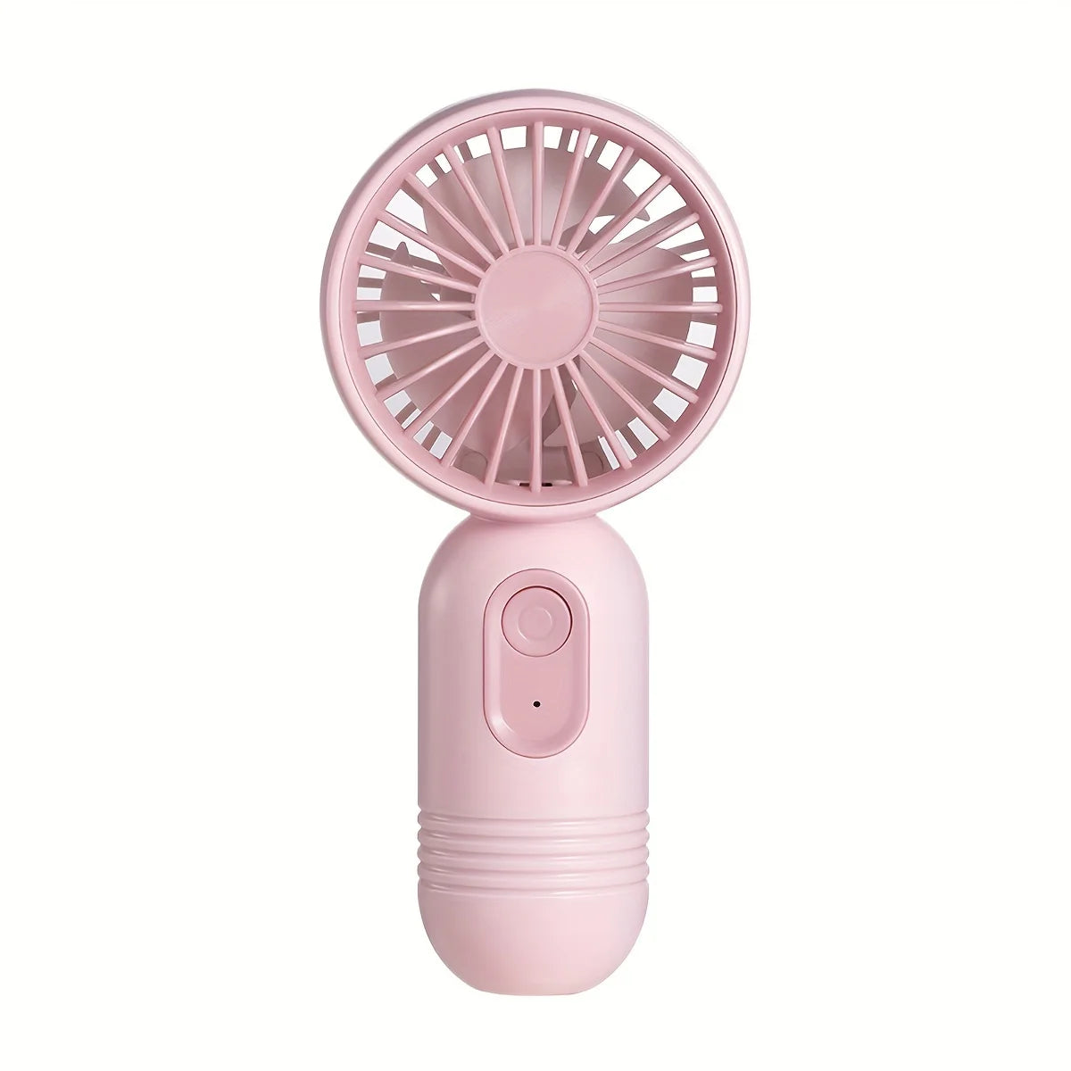 Mini ventilador portátil, pequeño ventilador de mano, carga USB, ventilador de mano de 3 velocidades adecuado para oficina, viajes al aire libre y camping
