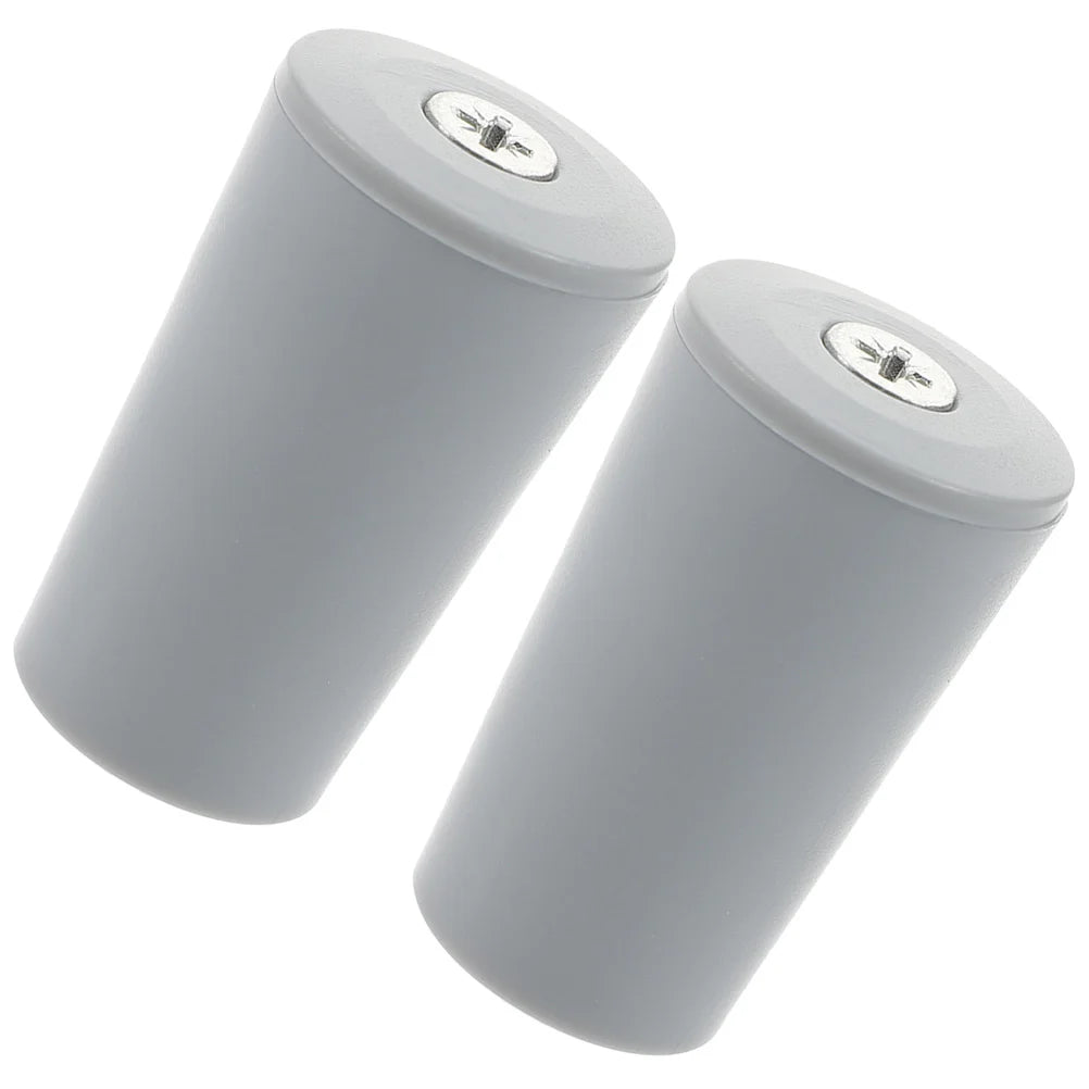 2 uds tapones para persianas accesorios piezas de persiana enrollable limitador de fijación Vertical sujetadores de ventana gris tamaño adecuado la mayoría de los persianas